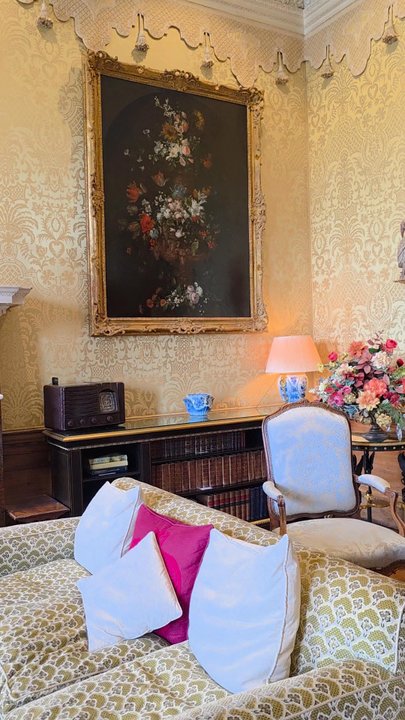 Leeds Castle - One of the staterooms at Leeds Castle - Landmarks & Historical Buildings Near Me