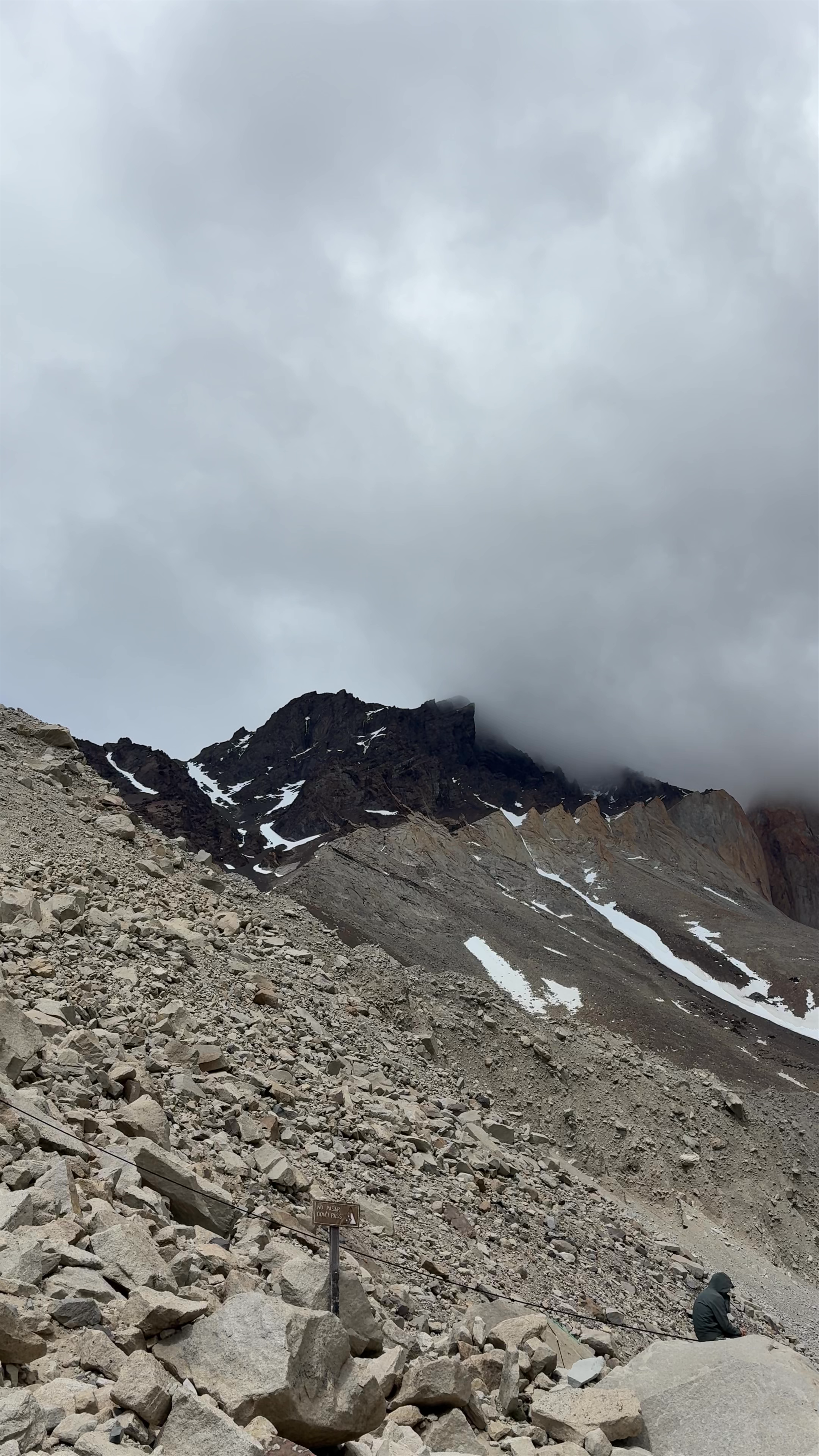 Misty Majesty at Torre del Paine Norte, Torres del Paine, Chile
