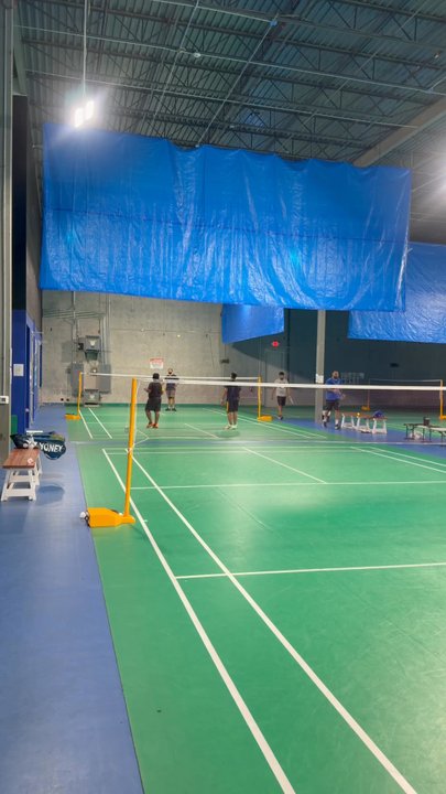 Carrollton Badminton Center - The courts - Badminton Near Me - Carrollton, Texas