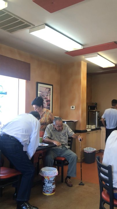 Kay's Kafe - These people probably didn't want to be on video but it got crowded. Small, steadily busy. - Cafes Near Me - Phoenix, Arizona