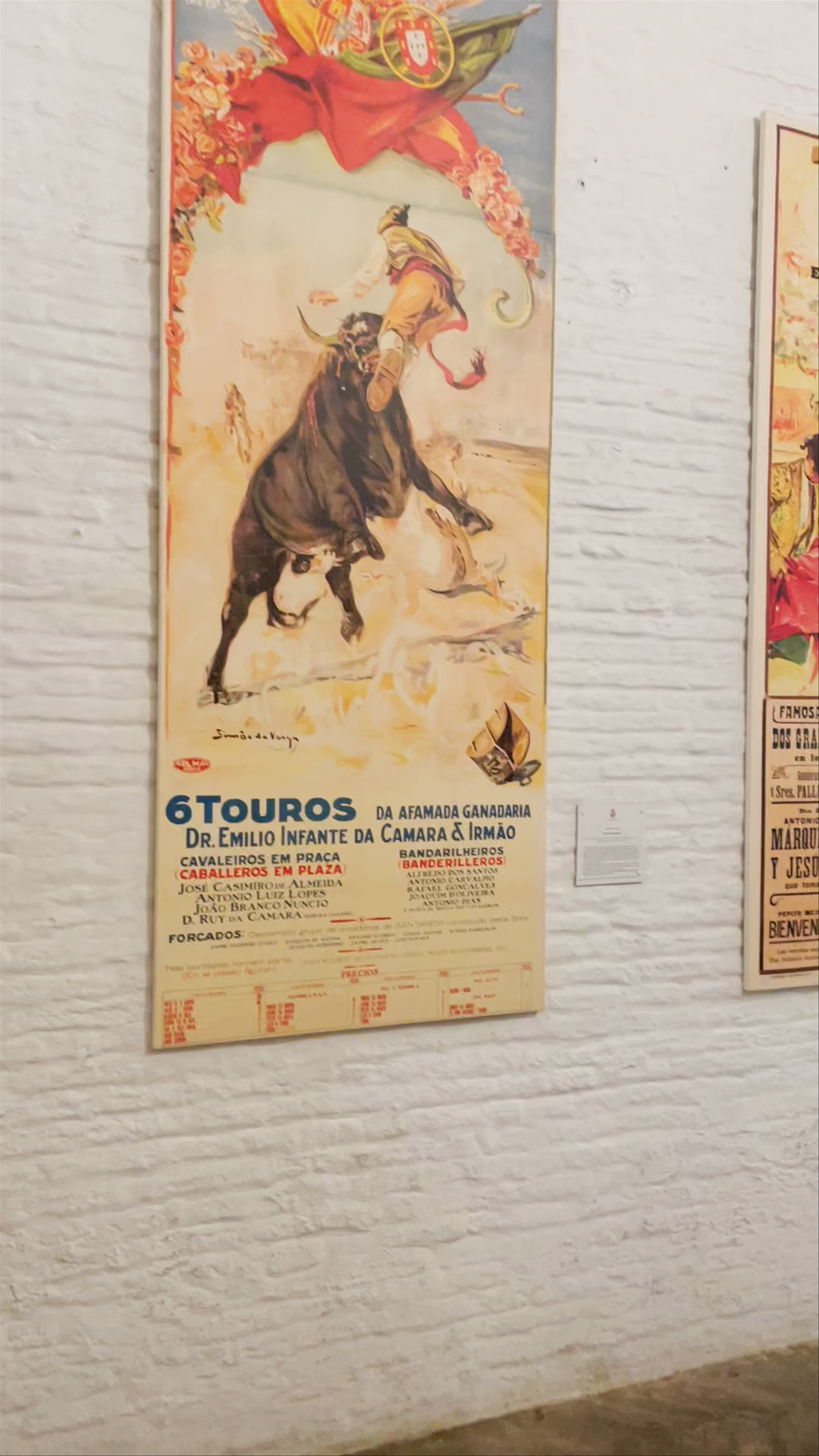 Historic Bullfighting Posters at Plaza de Toros de la Real Maestranza, Seville