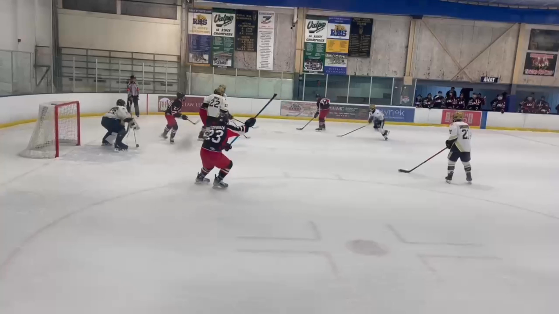Grant Little's Highlight Reel: net front play. with Lakeshore-St. Joseph