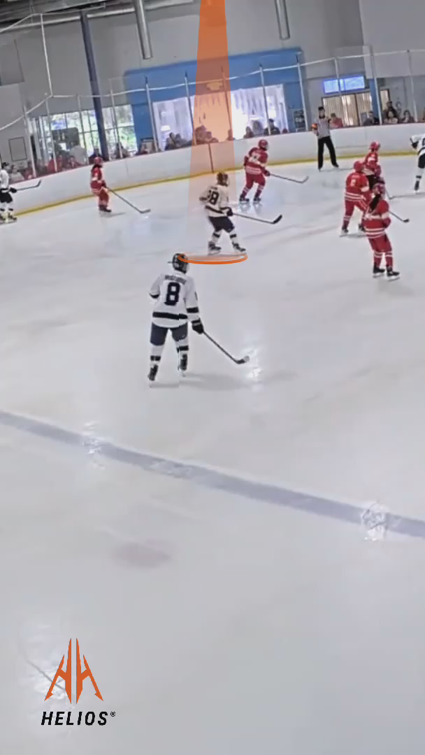 Carter Mann's Impressive 1st Period Goal vs Bay Harbor Red Wings