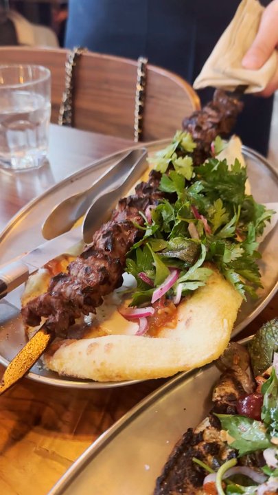 Carmel - Hanger Steak Kebab - Mediterranean Near Me - Los Angeles, California