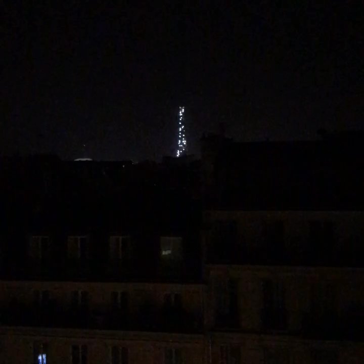 Hyatt Paris Madeleine - What a fun surprise!  I wasn't expecting to see this glimmering Eiffel Tower! - Hotels Near Me - Paris, 75