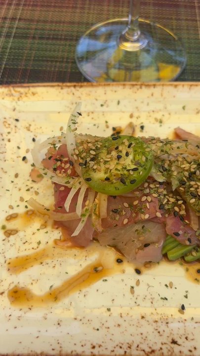 The Table - hamachi crudo was pretty good - New American Near Me - San Jose, California
