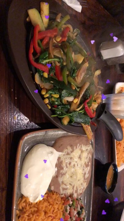 Plaza Azteca - Veggie fajitas - Mexican Near Me - Methuen, Massachusetts