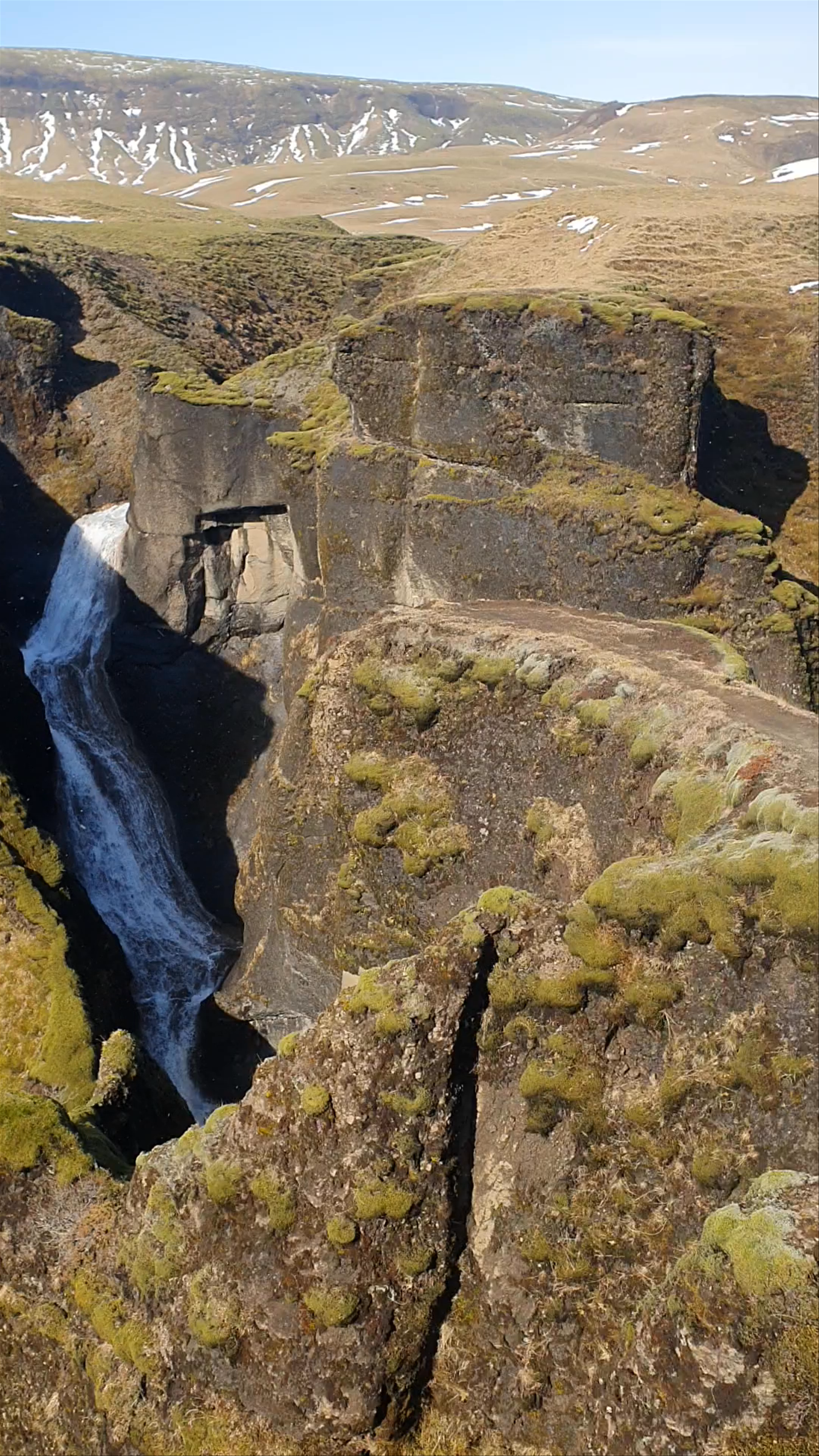 Mögárfoss Waterfall: A Hidden Icelandic Gem in Kirkjubæjarklaustur