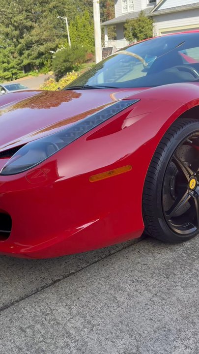 Custom Details - Beautiful Ferrari 458 - Auto Detailing Near Me - Portland, Oregon