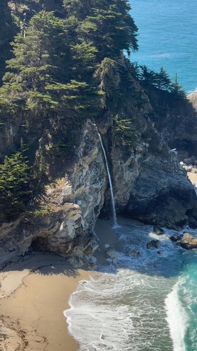 McWay Falls - Beautiful!!!!! - Beaches Near Me - Big Sur, California