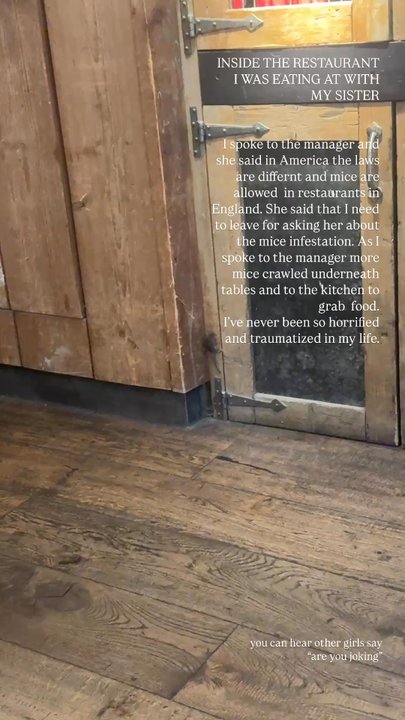 Franco Manca - Mouse running to door then to the kitchen. - Pizza Near Me - Oxford, OXF