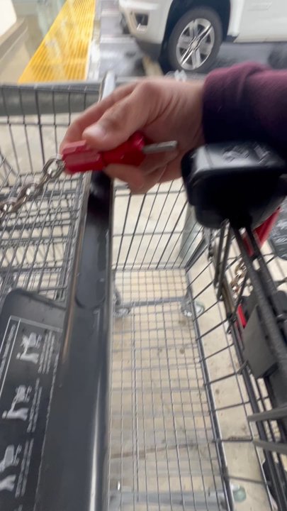 ALDI - A little tutorial on how to get your quarterback and secure the Aldi cart back where it belongs. - Organic Stores Near Me - Whittier, California