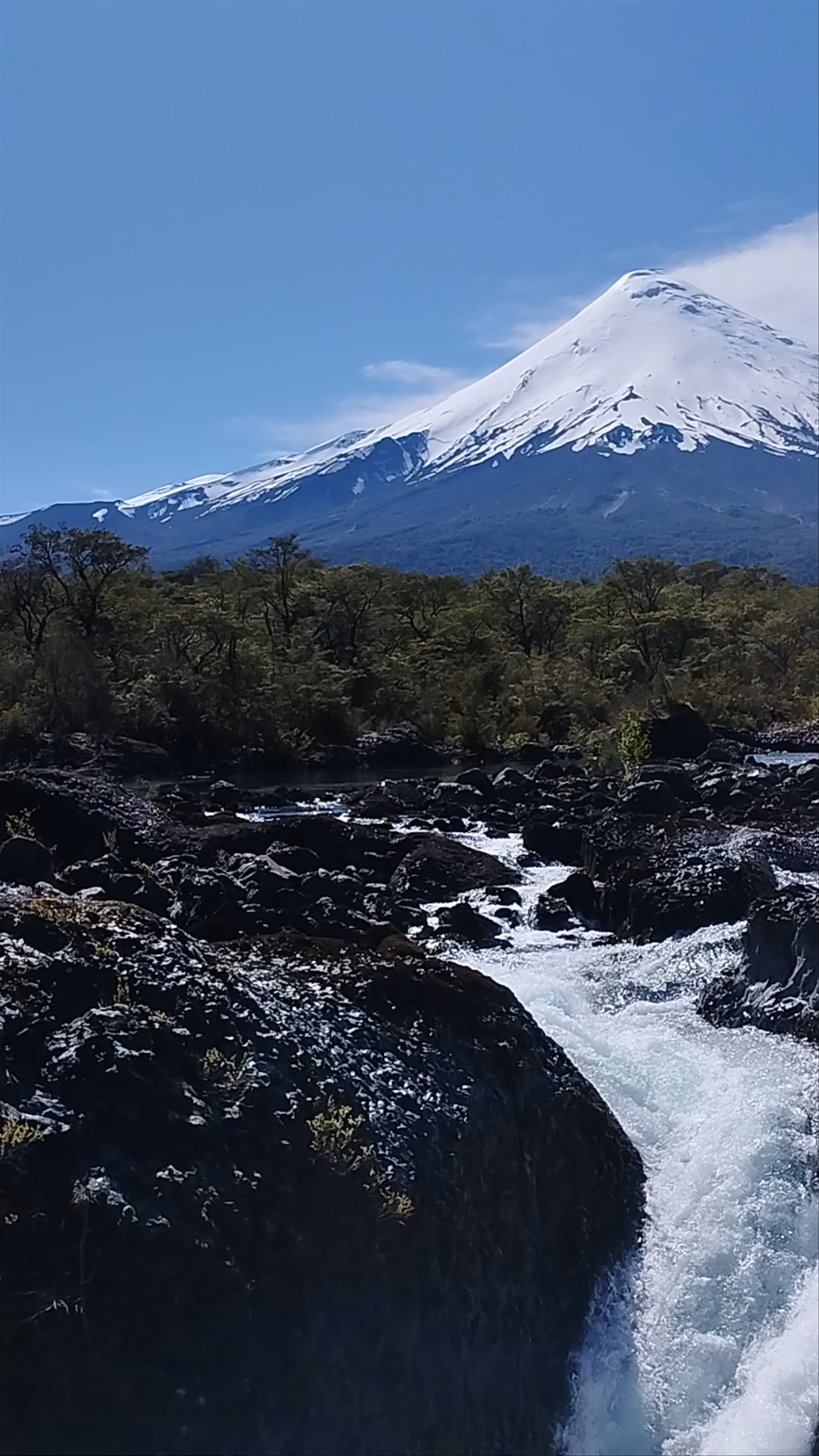 Parque Saltos del Rio Petrohue: Majestic Waterfalls and Volcanic Views