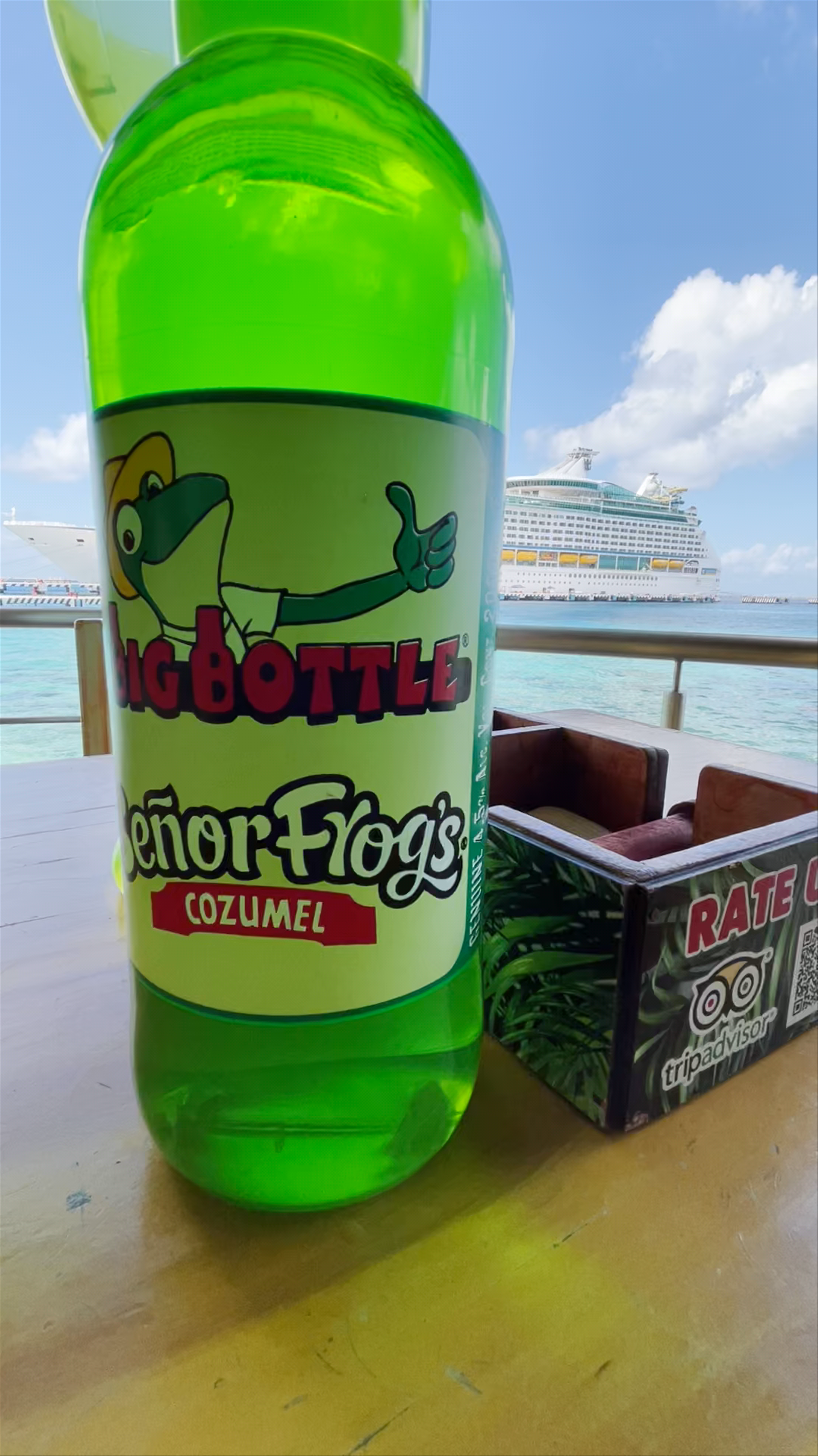 Señor Frog's Cozumel: Vibrant Beachfront Fun & Iconic Green Drinks