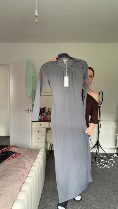 Finders smoke long dress