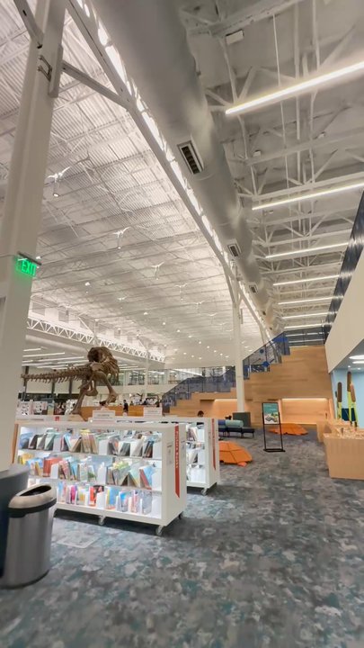 Frisco Public Library - When the store is closing they play this music to tell the people inside its time - Libraries Near Me - Frisco, Texas