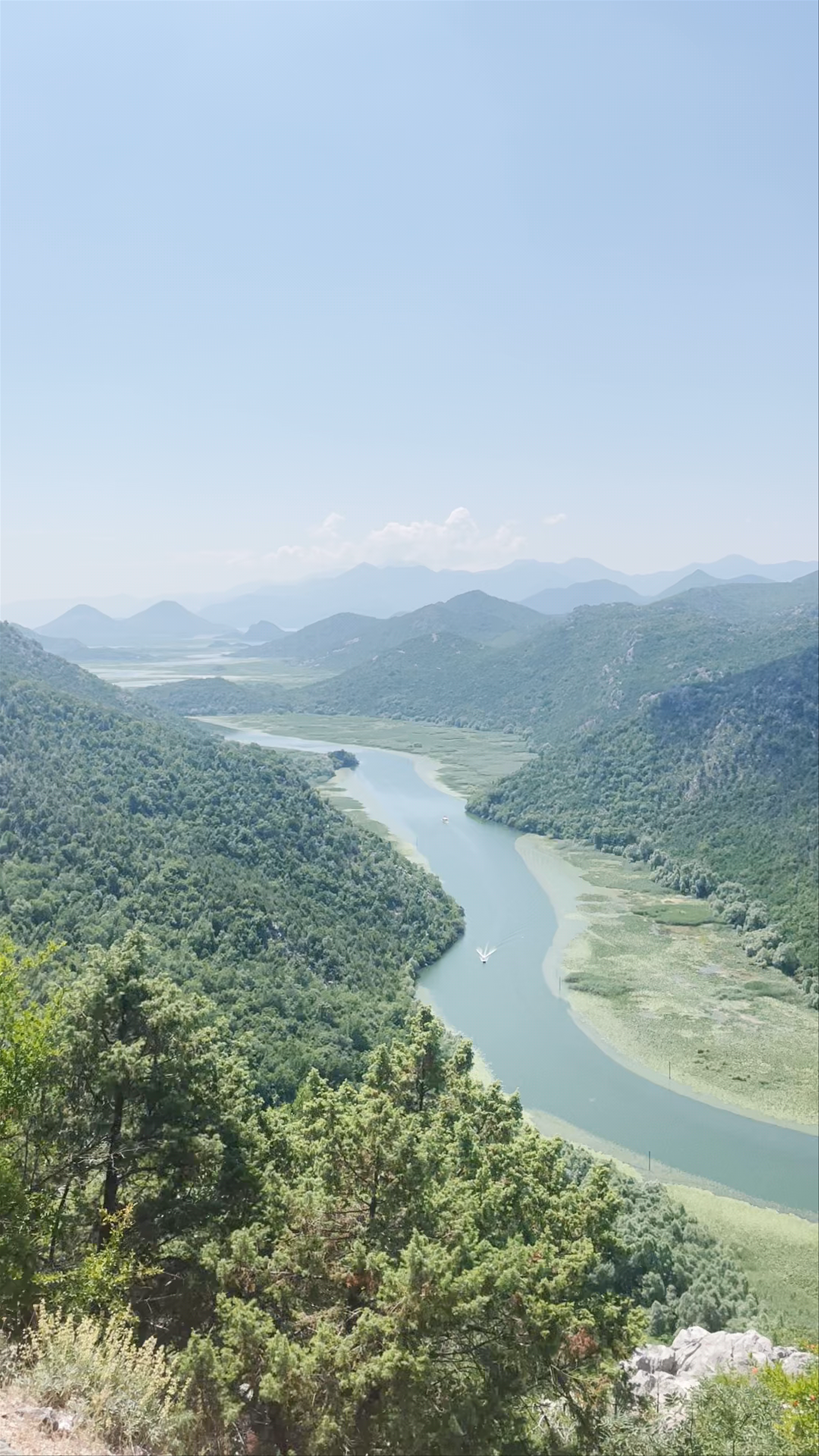Skadar Lake National Park: Serene Mountain River Views in Montenegro