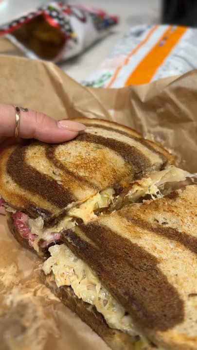 Oscar's Eats - This is the Reuben, also fabulous!! - Delis Near Me - Denver, Colorado