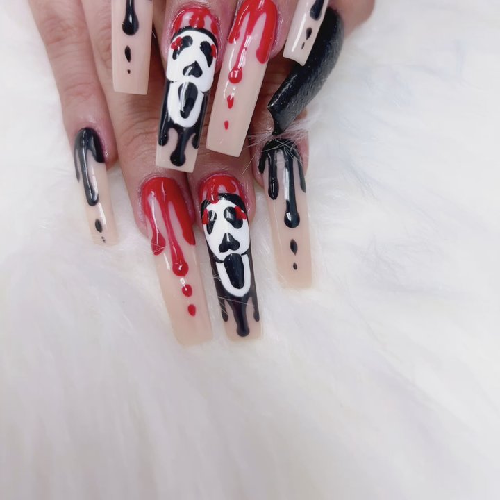 Mahalo Nails Spa - Scary nails - Nail Salons Near Me - Bellflower, California