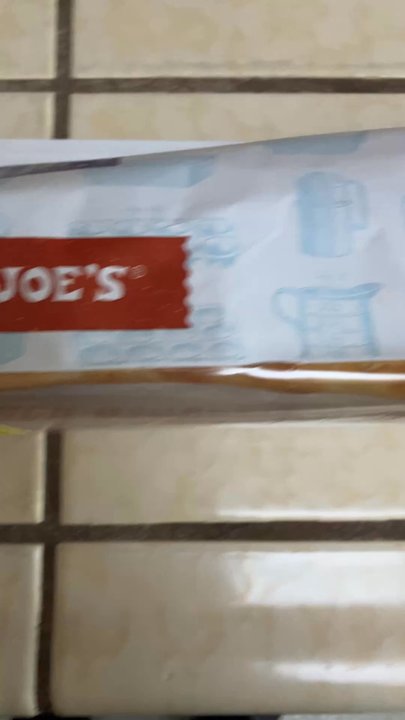 Trader Joe's - Organic French Baguette  with a screw stuck in it! - Grocery Near Me - San Mateo, California