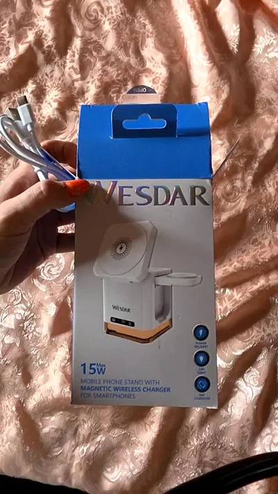 Wesdar Caricabatterie Wireless Magnetico obraz 1