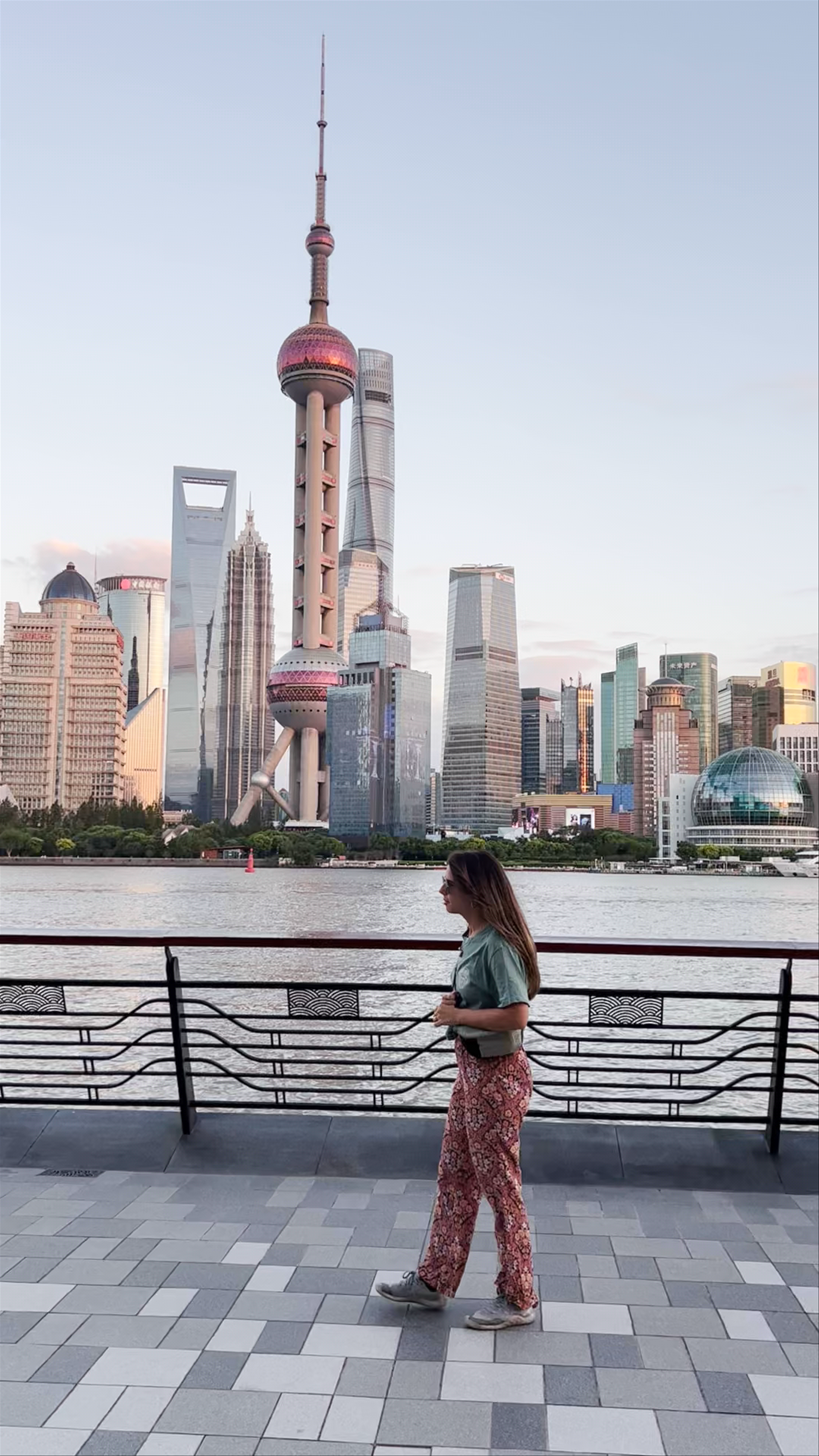 Sunset Stroll Along The Bund, Shanghai