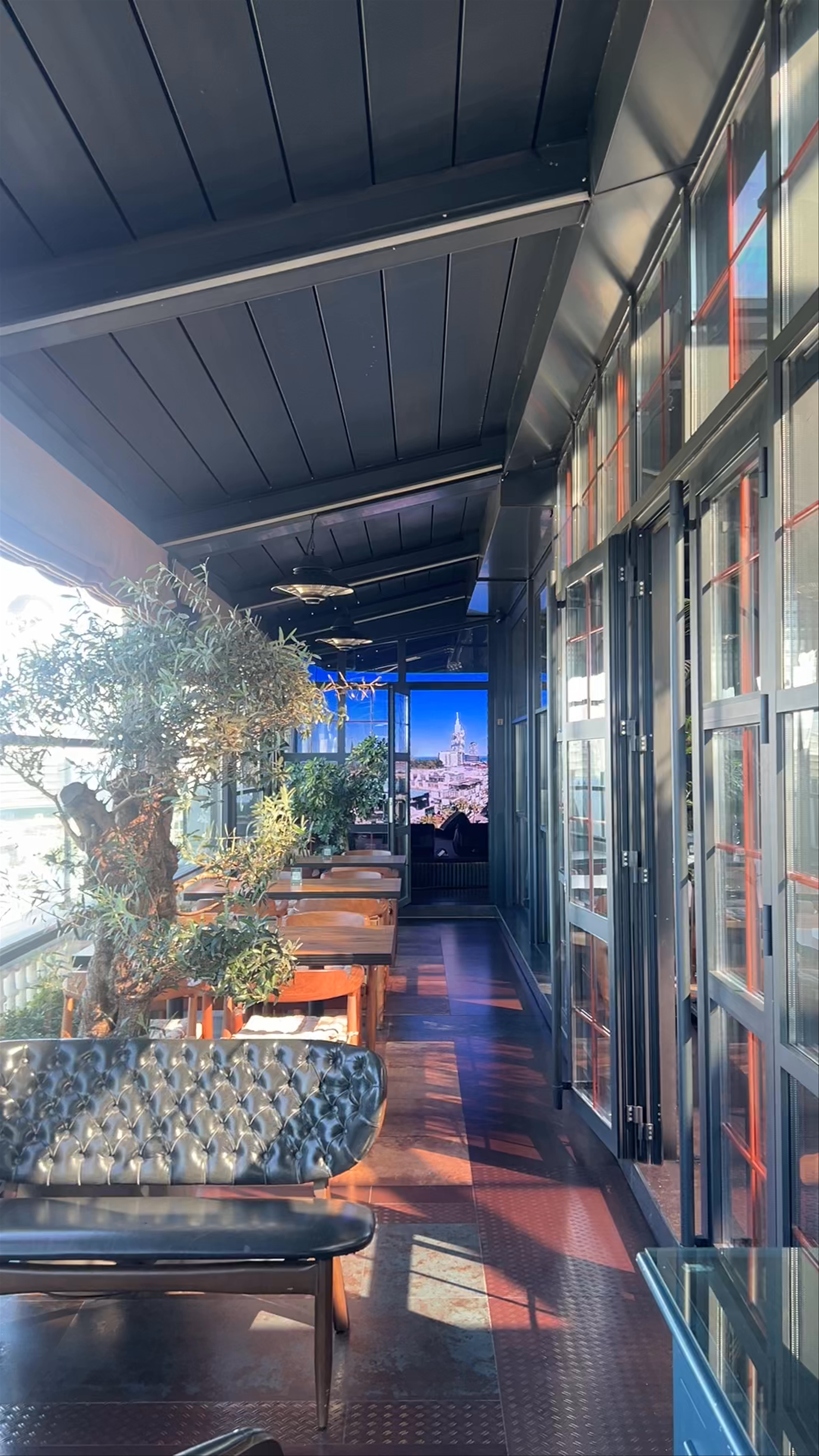 LUMI Batumi: Chic Indoor Garden Lounge with Sea Views