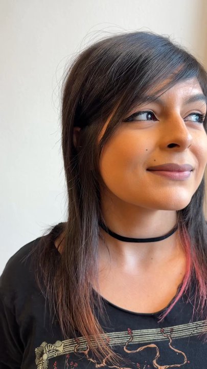 Habitat - Love this emo scene haircut , lots of layers and texture by Angel at Habitat Beauty Co near West Covina, Whittier, La Habra, Covina - Hair Salons Near Me - La Puente, California