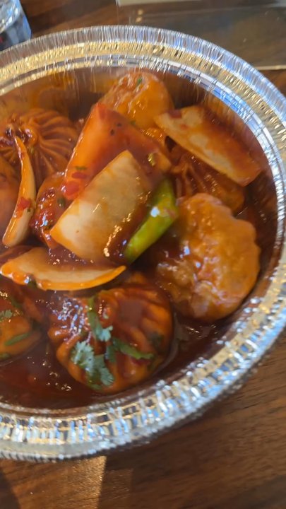 Himalayan Kitchen - Chilli MooMoo , spicy & juicy filling in the inside ! - Indian Near Me - Somerville, Massachusetts