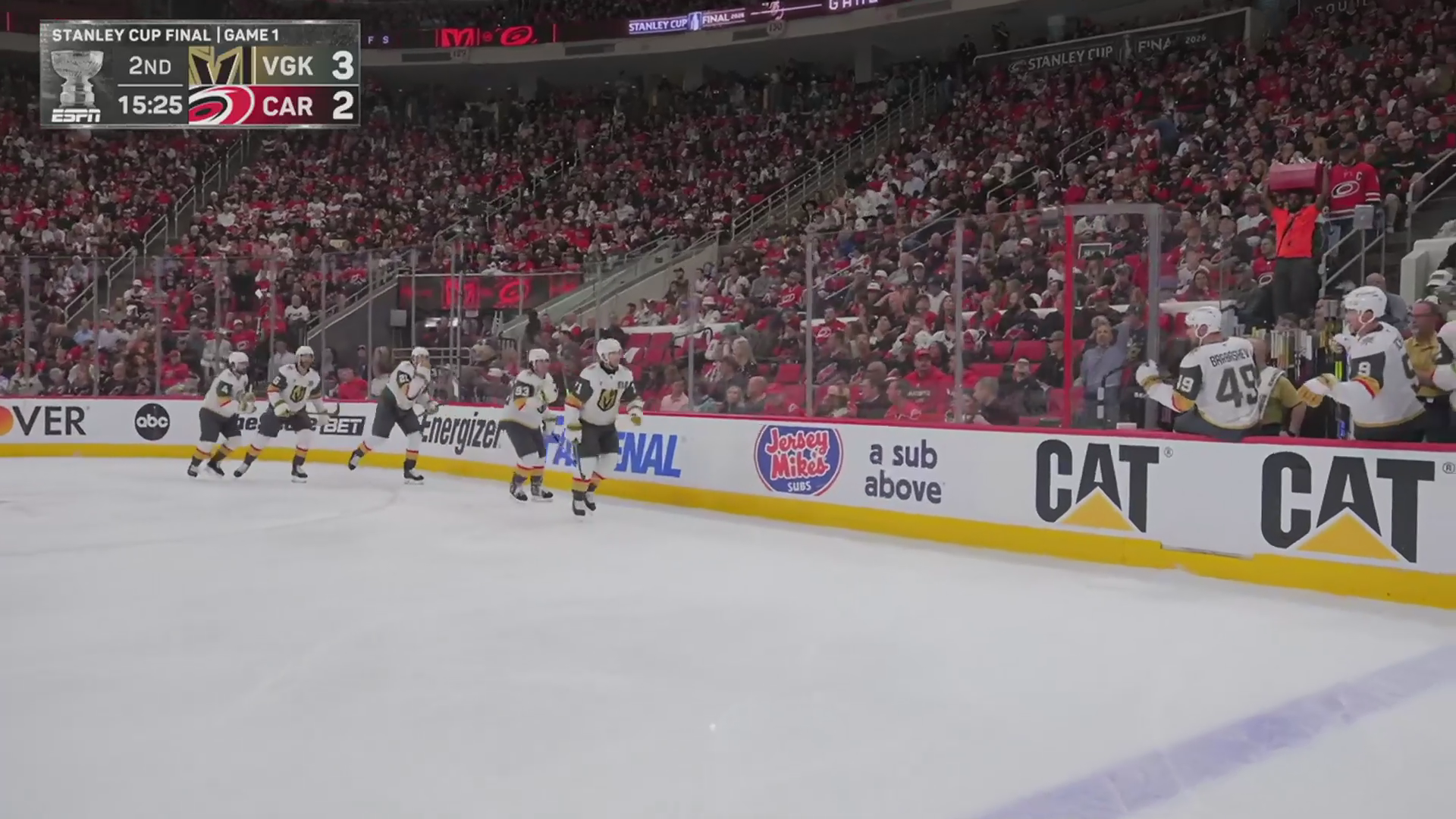 Karlsson Buries Marner Feed to Give Vegas First Lead of Series · Jun. 2, 2026