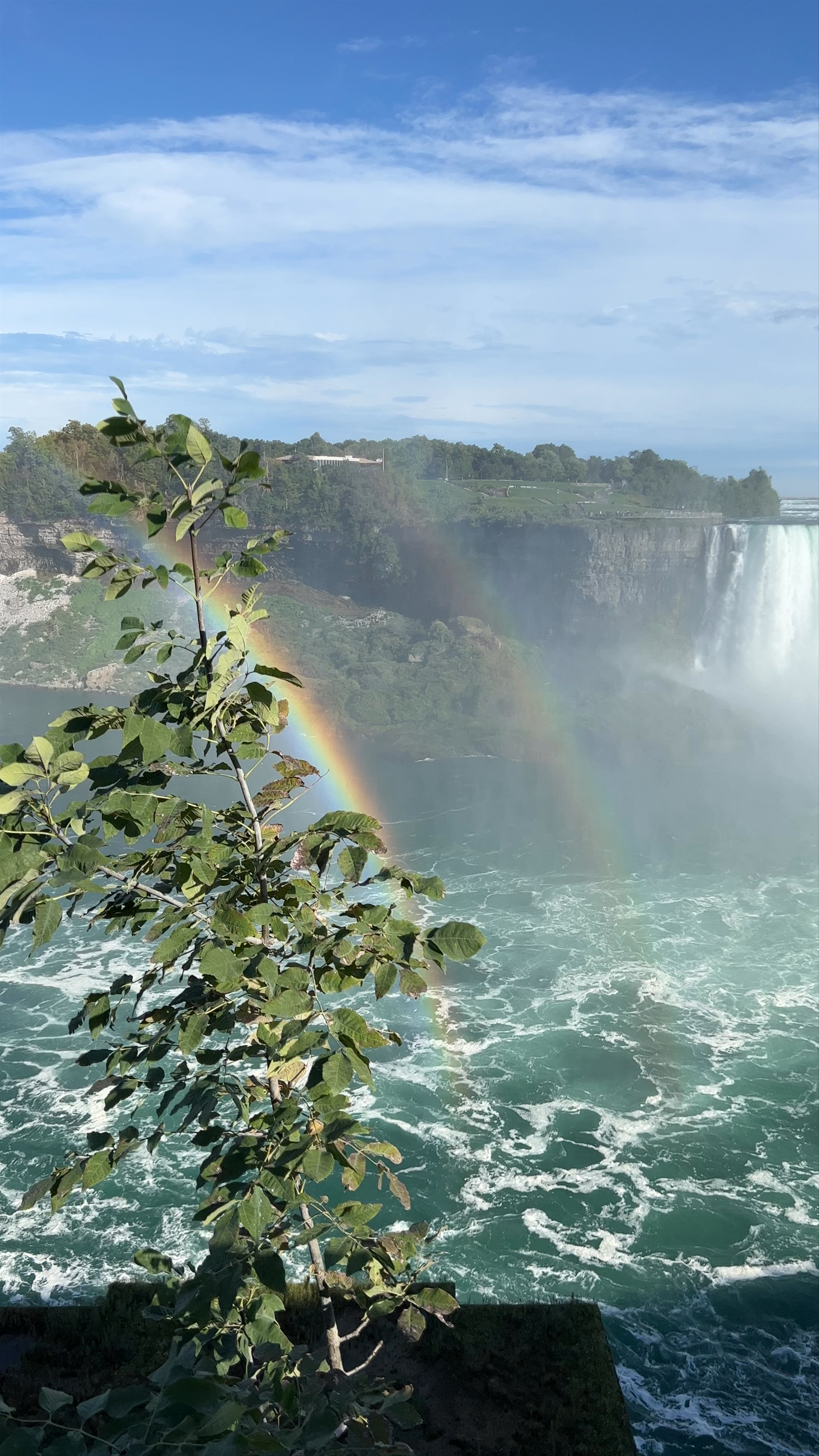 Majestic Horseshoe Falls at Niagara: Nature's Thunderous Wonder