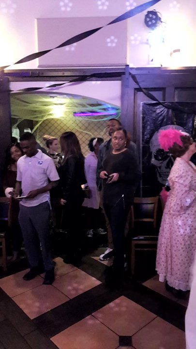 Candlelite Inn - Waiting for costume contest - Mexican Near Me - Arlington, Texas