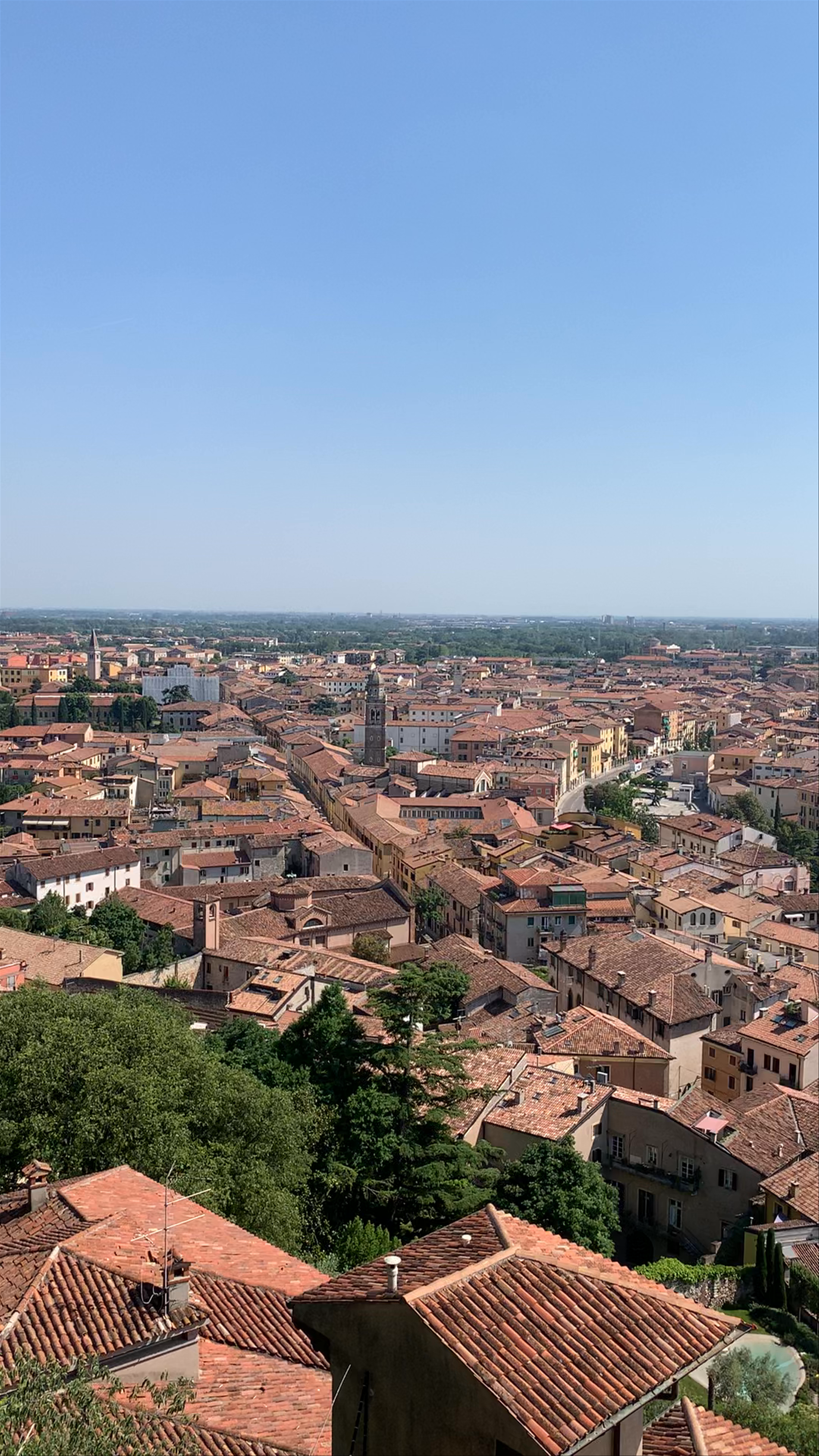 Breathtaking Panoramic Views of Verona from Castel San Pietro