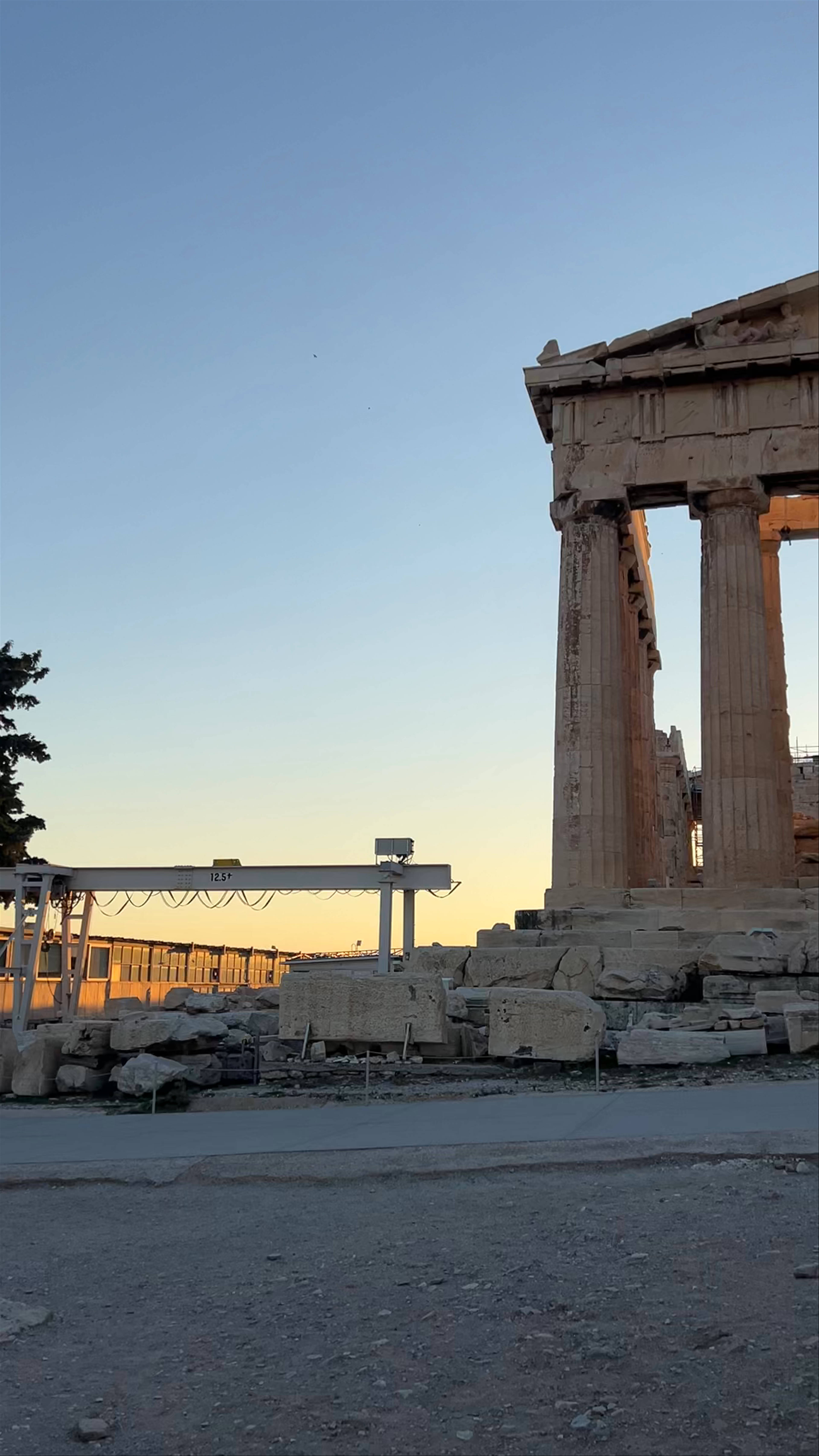 Acropolis at Sunset: Majesty of Ancient Athens