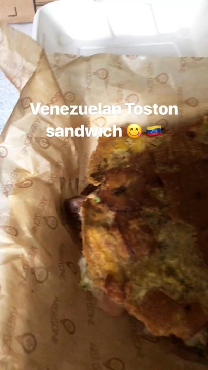 Antojitos de Tu Pais - Their Toston/patacón sandwich is absolutely delicious! Can't wait to have another one - Venezuelan Near Me - Fairfax, Virginia