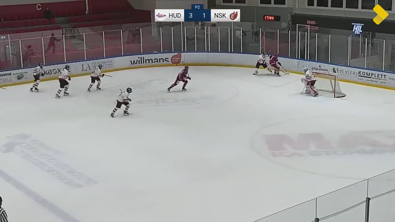 Anthony Larsson's Stellar Defensive Highlights with Nyköpings SK U20