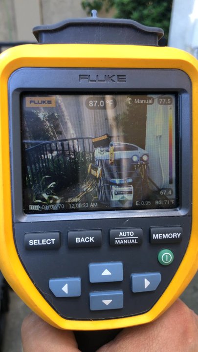 Cyclone Air Systems - Checking the temperature - Heating & Air Conditioning/HVAC Near Me - Concord, California