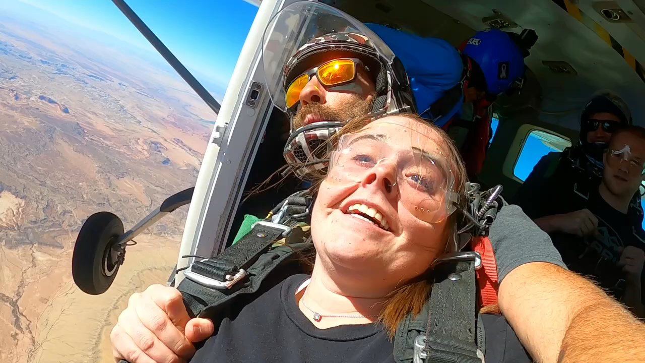 Skydive Moab - Skydiving video from jump - Skydiving Near Me - Moab, Utah