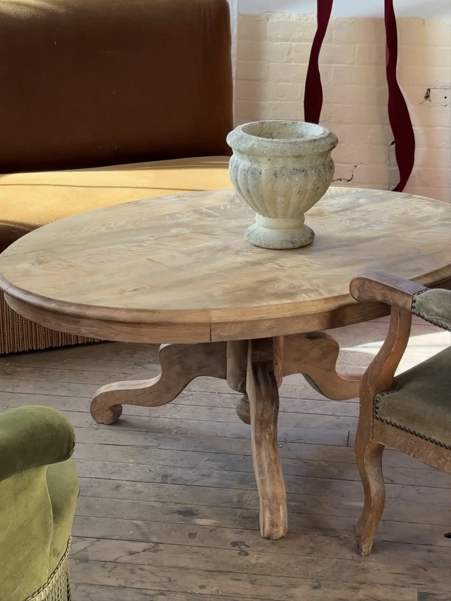 French Oval Coffee table