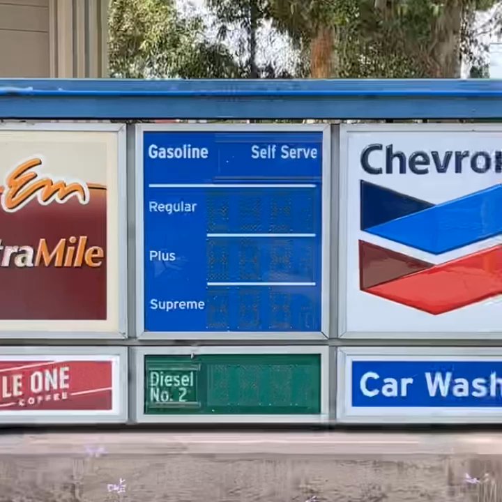 Chevron - Crazy California gas prices 5/29/222 - Gas Stations Near Me - Rancho Cucamonga, California