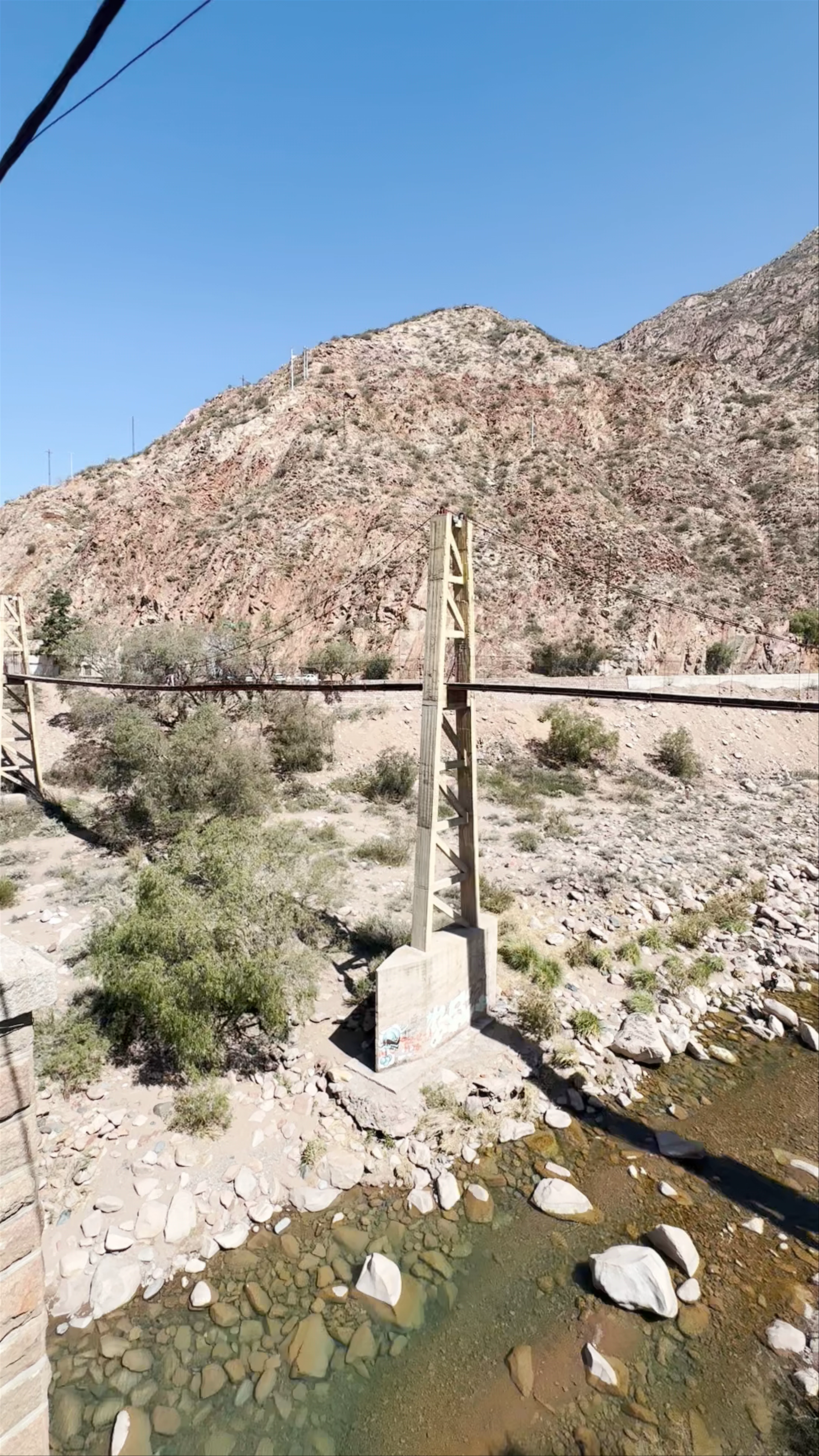 Puente Colgante de Cacheuta