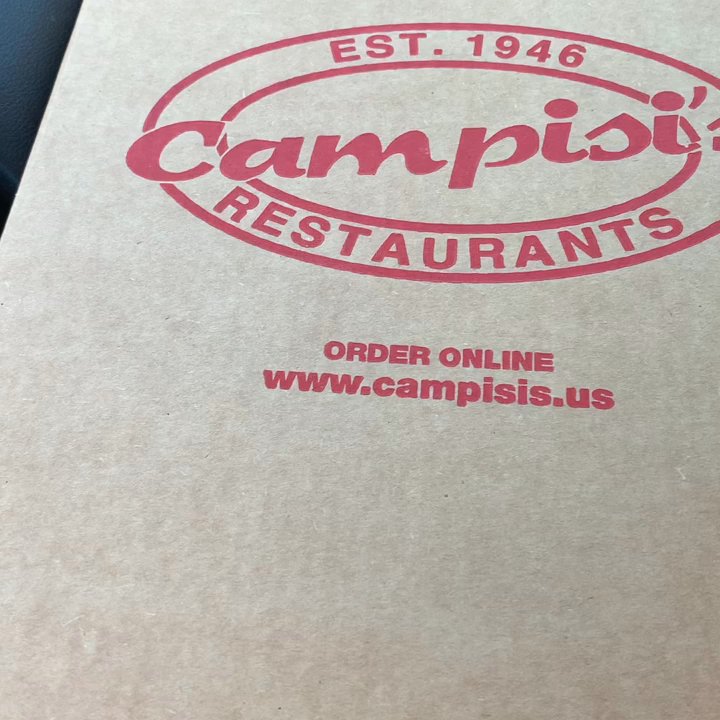 Campisi's Restaurant - Roach on Campisi's take and bake! - Italian Near Me - Dallas, Texas