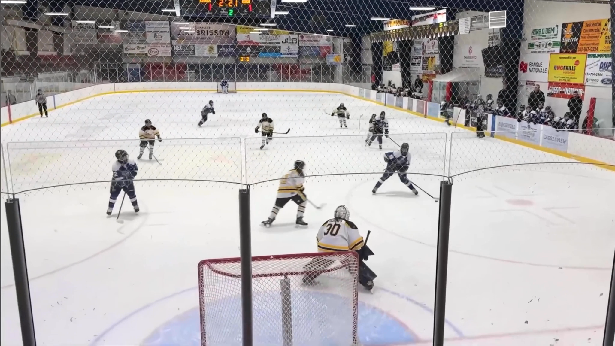 Emily Hughes 2012:  U14 League Game Save Highlights. Breakaway Queen!