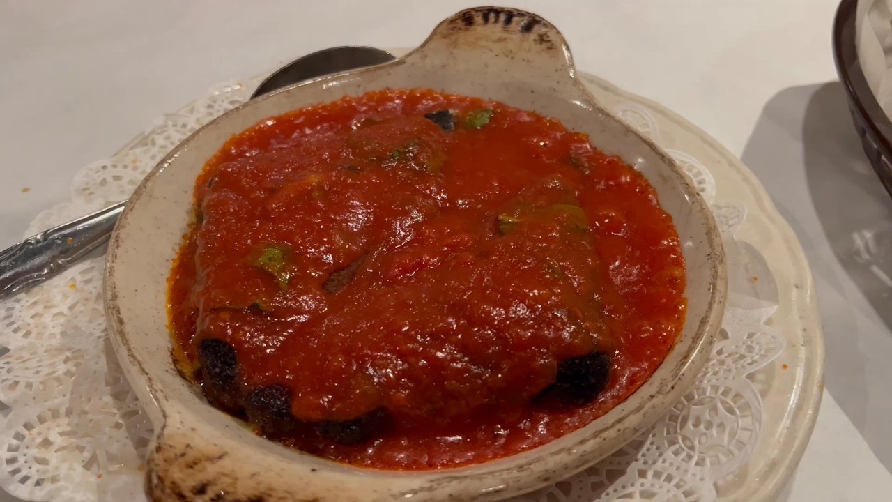 Villaggio's Ristorante Italiano - Mozzarella Marinara. Amazing bubbling delicious breaded mozzarella in marinara sauce. - Italian Near Me - Lutz, Florida