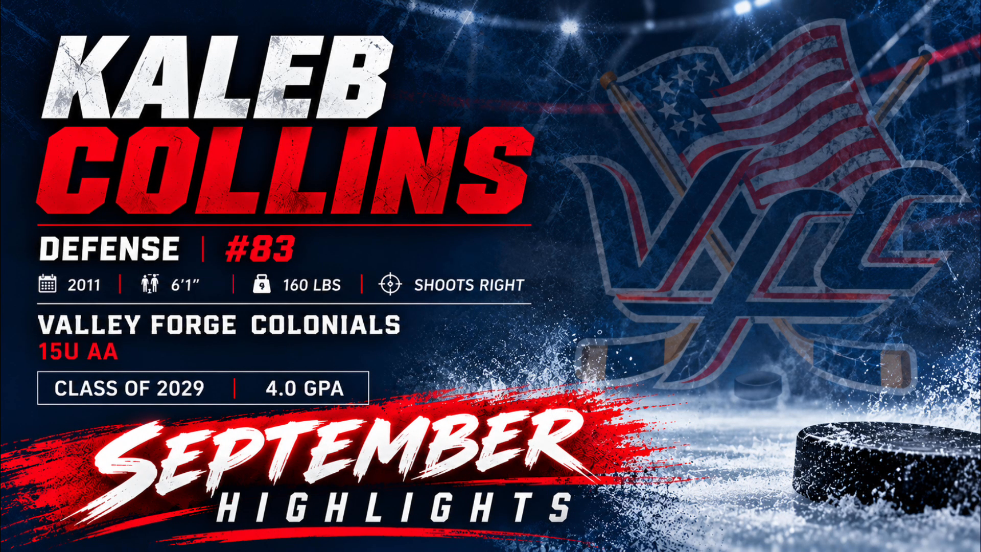 Kaleb Collins: September Highlights - Goals, Assists & Defensive Plays