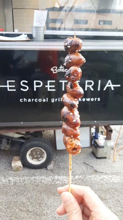 Boteco Espeteria - Chicken hearts - Food Trucks Near Me - Austin, Texas