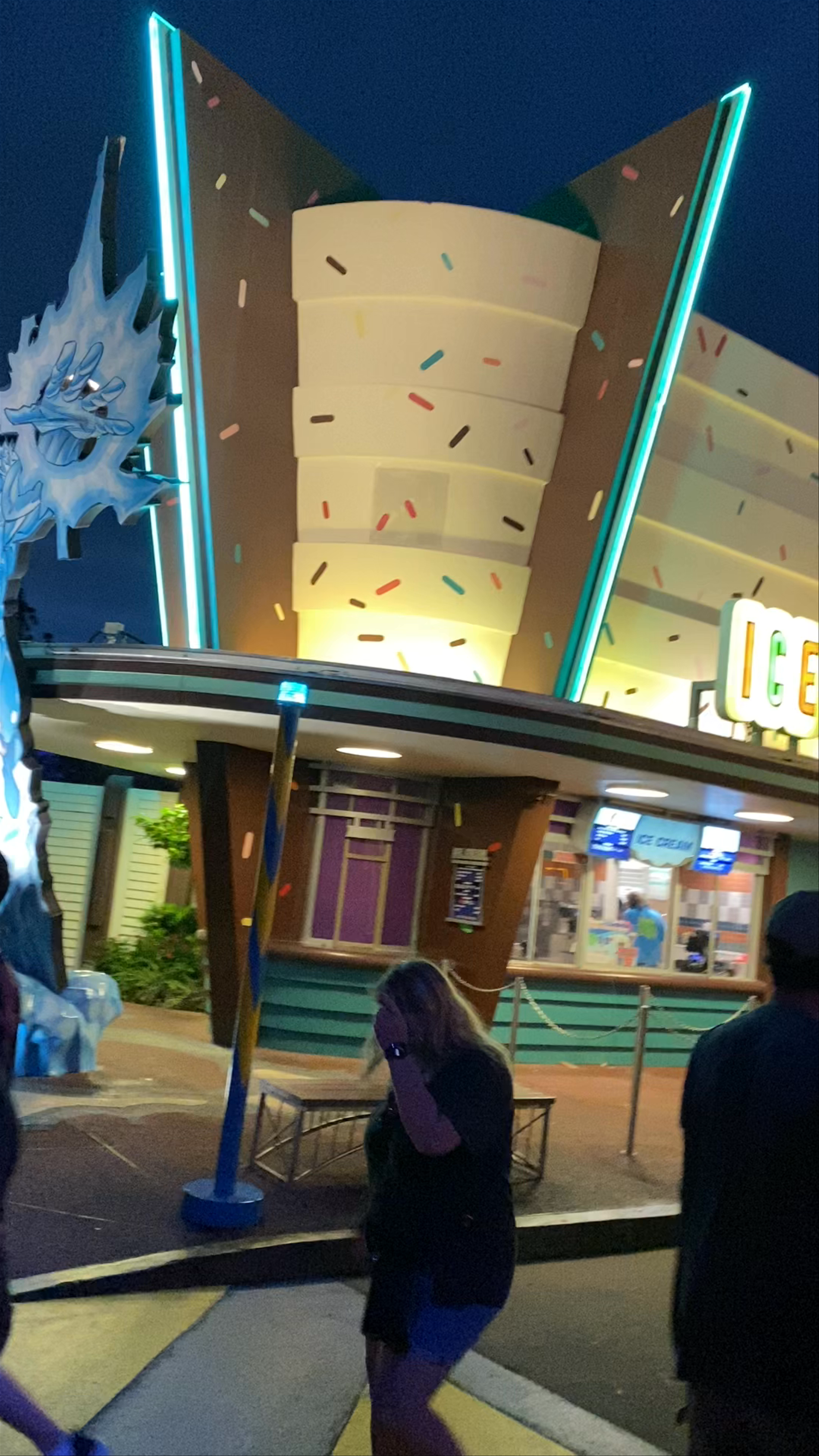 Marvel area in Islands of Adventure 
