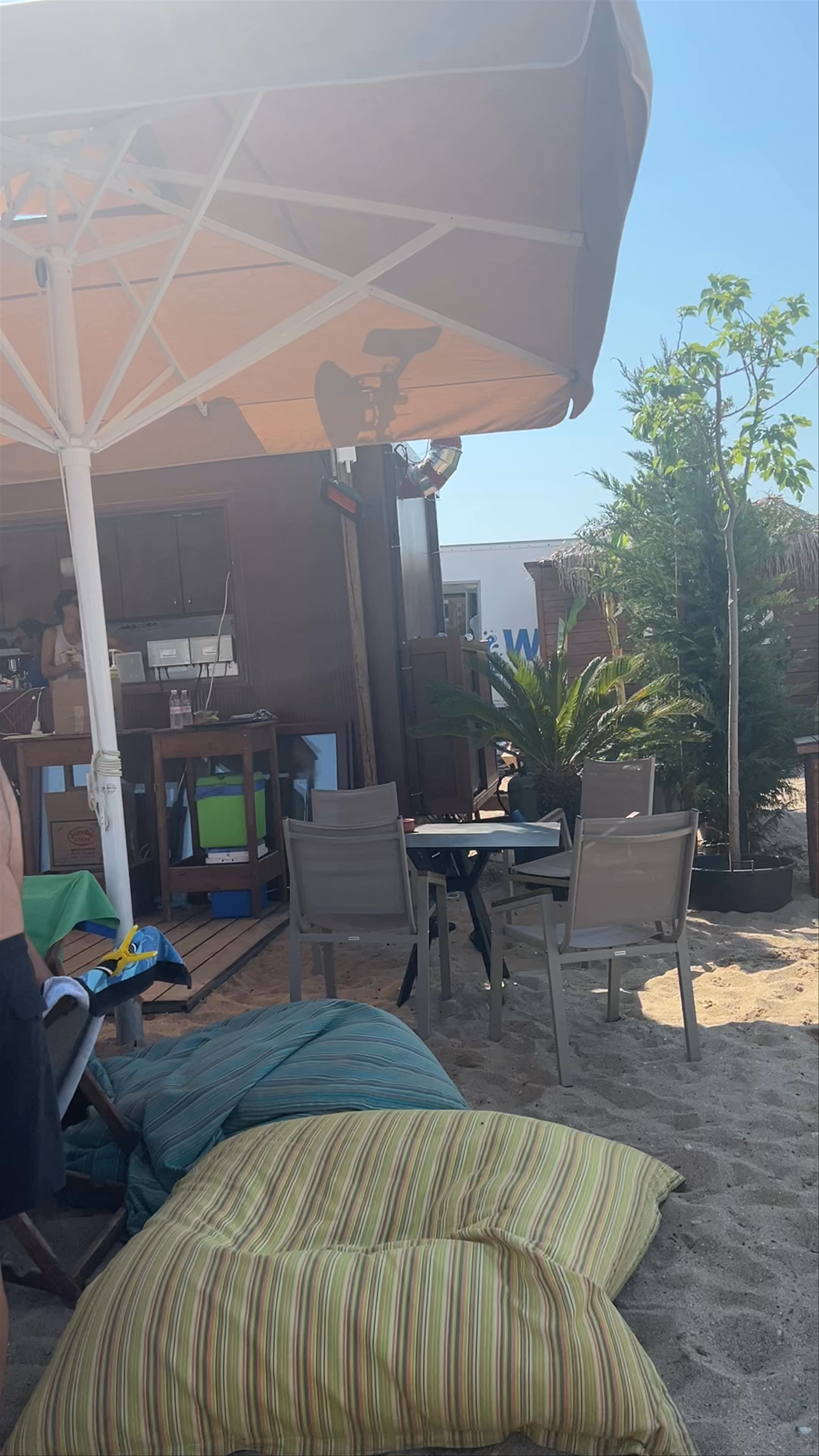 Relaxing Beach Vibes at Wet Wet Beach Bar, Agios Mamas, Greece