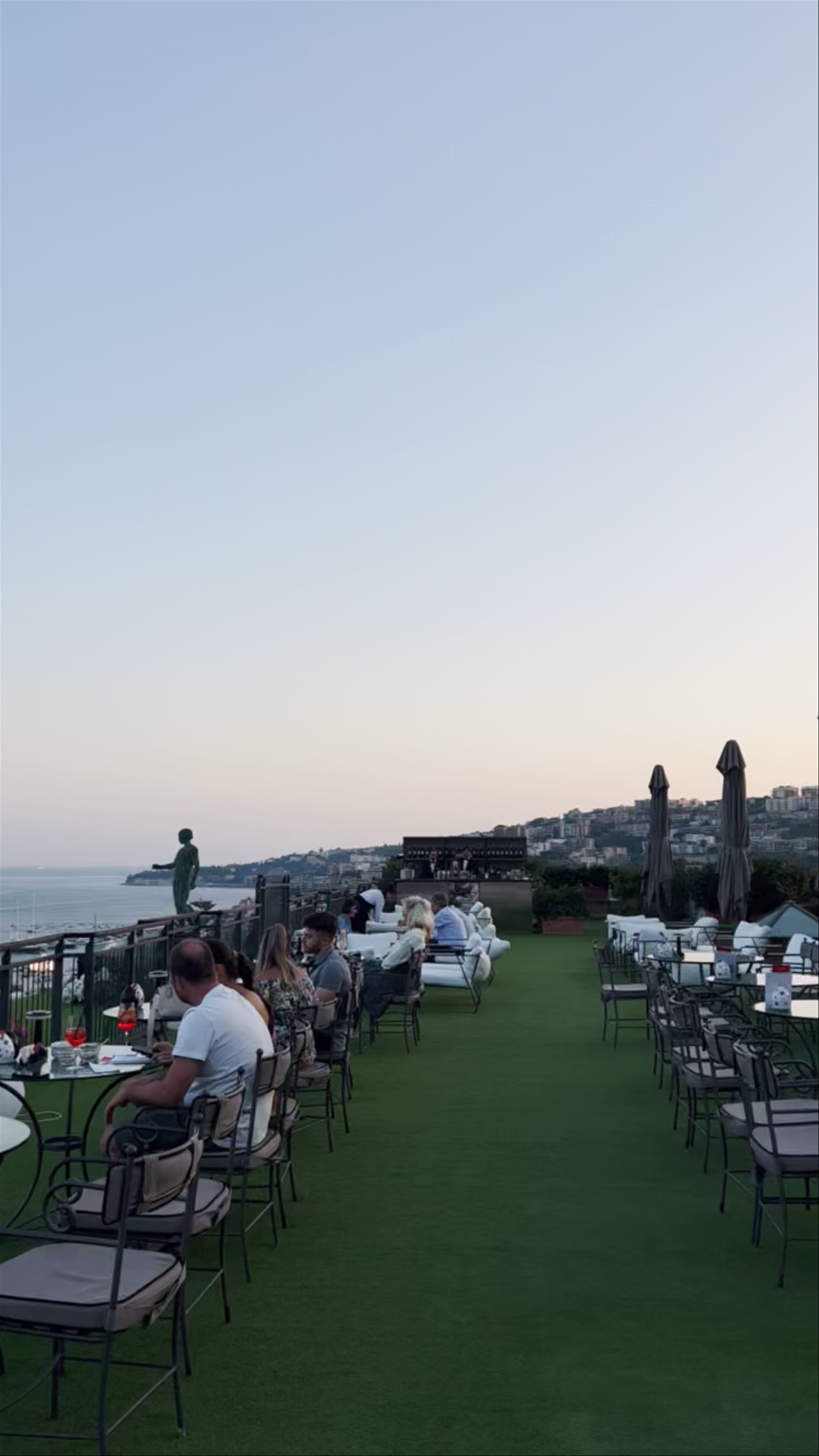 Sunset Serenity at Grand Hotel Parker's Rooftop, Naples