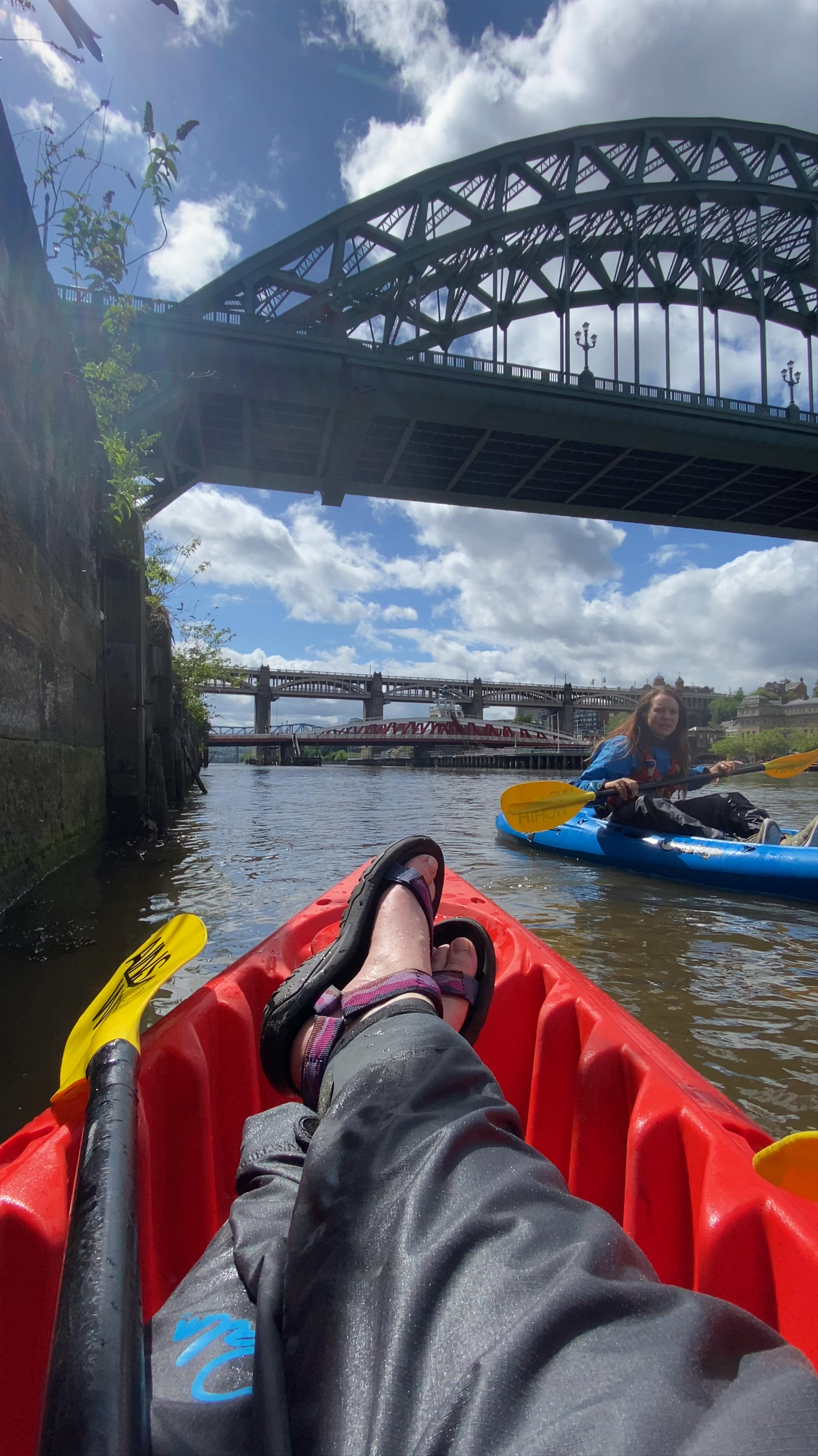 Kayaking on the River Tyne: Urban Calm Meets Outdoor Adventure